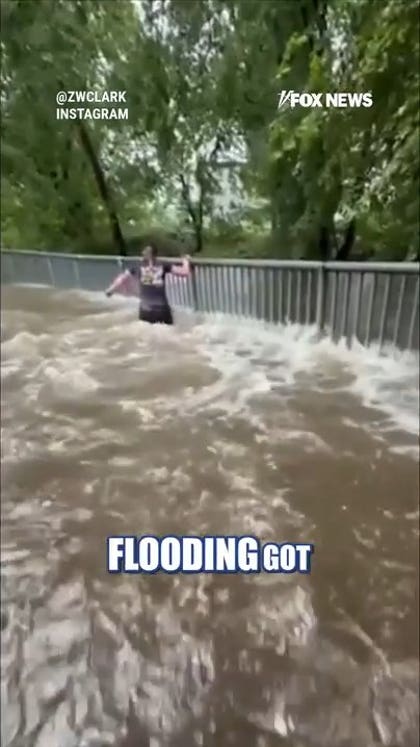 Northeast storms cause flash floods, water rescues