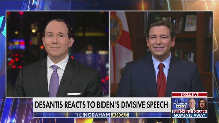 Biden’s policies are why he has so much opposition: DeSantis