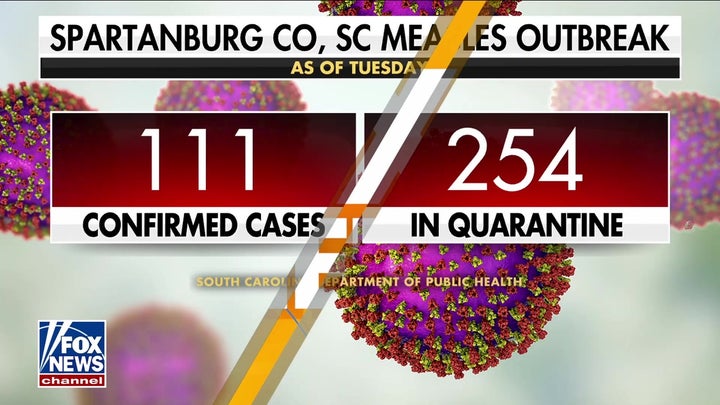 South Carolina facing major measles outbreak amidst rising national cases