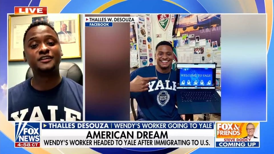 Wendy's worker earns full scholarship to Yale