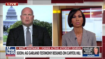 Matt Whitaker: DOJ involvement with local law enforcement 'real concern' as Garland pressed on memo