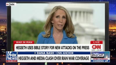 Hegseth compares press coverage to attacks on Jesus in the Bible