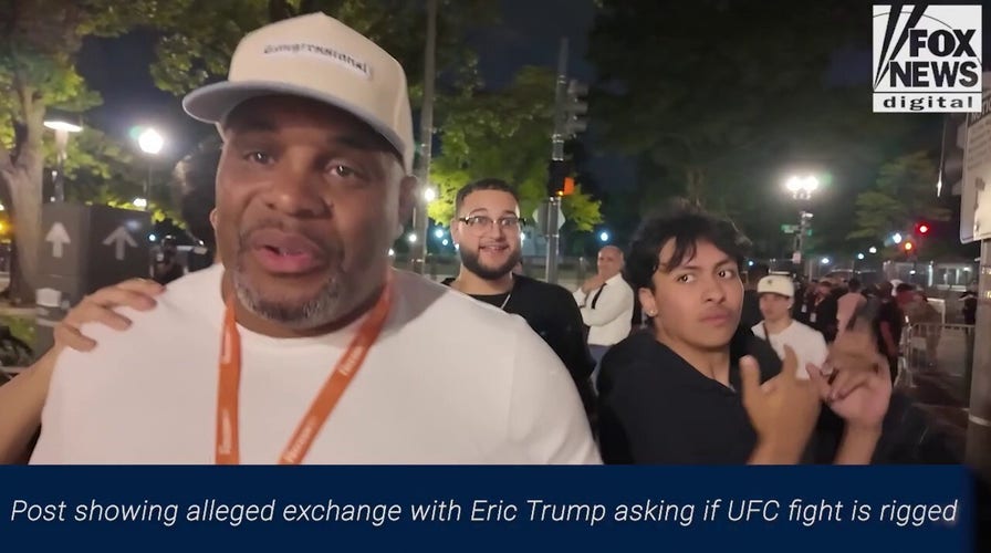 SEE IT: Cormier responds after alleged Eric Trump DM asks UFC legend if fights are 'rigged'