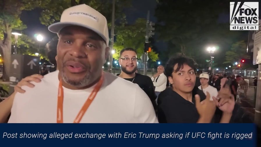 SEE IT: Cormier responds after alleged Eric Trump DM asks UFC legend if fights are 'rigged'