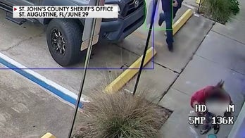 Video shows the terrifying moment a woman is nearly abducted in Florida