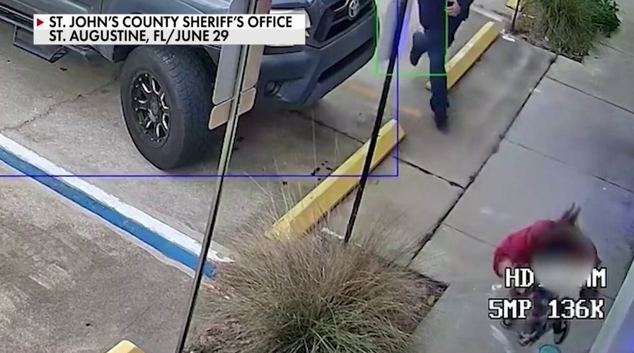 Video shows the terrifying moment a woman is nearly abducted in Florida
