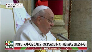 Pope Francis says children suffering from war are the ‘Jesuses of today’ in Christmas blessing - Fox News
