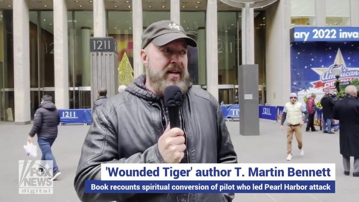 Author T. Martin Bennett of 'Wounded Tiger' reveals a stunning Pearl Harbor-related story