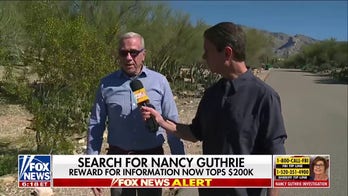 Former Laci Peterson detective walks through Guthrie crime scene