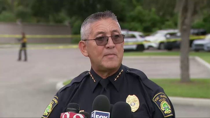 Port Orange police chief updates public after woman allegedly opened fire inside department lobby
