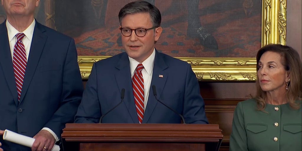 Mike Johnson weighs in on military pay during government shutdown