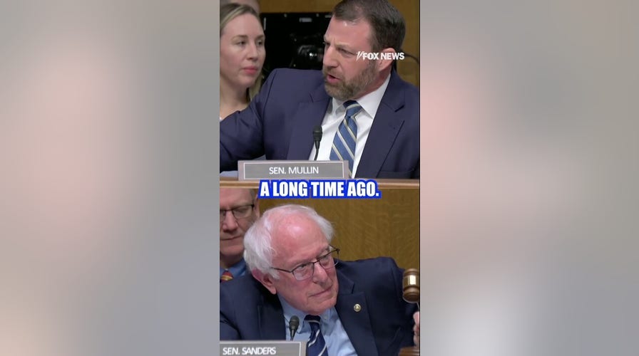 Sen. Mullin RIPS Bernie Sanders during hearing: 'You're part of the problem!'