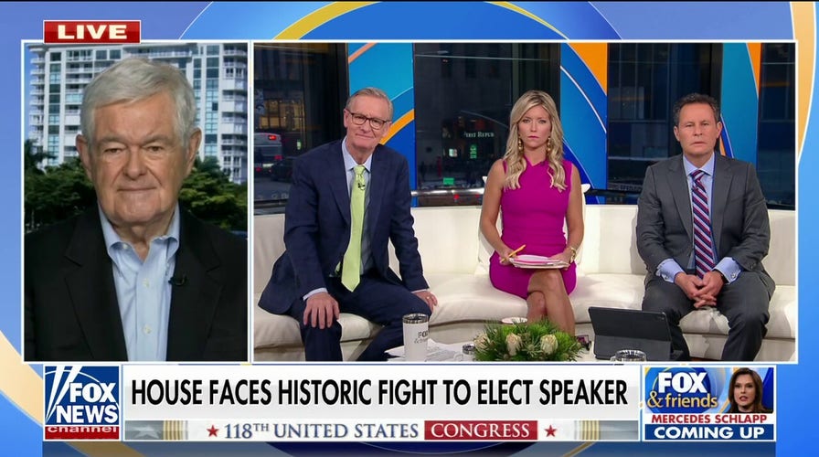 Newt Gingrich rips Republican holdouts as 'blackmailers': 'Don't know what their endgame is'