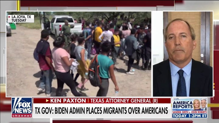 Texas AG Ken Paxton slams Biden admin, says surge of COVID-positive migrants was ‘predictable’