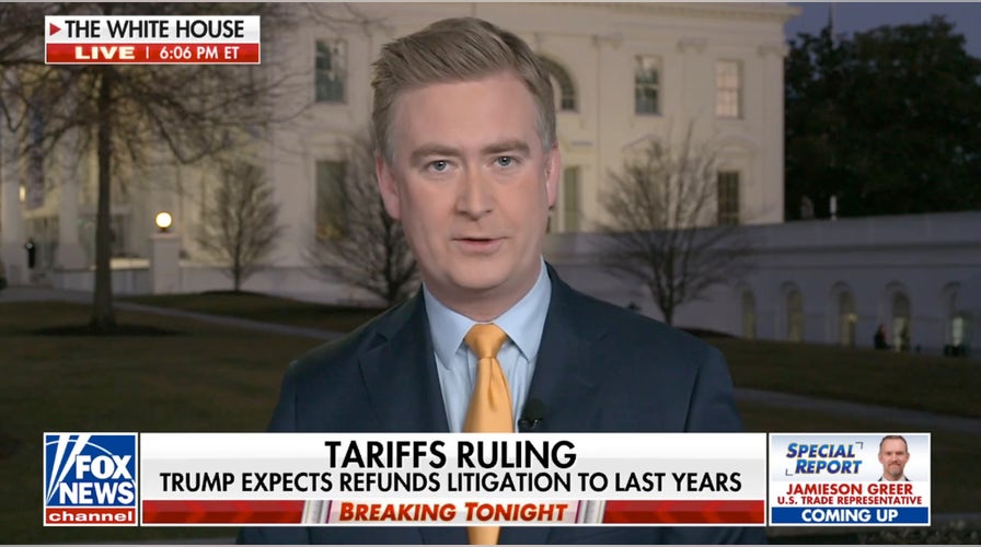 After the Supreme Court ruling on tariffs, President Trump claims outside influence