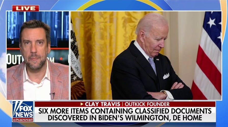 DOJ searching for Biden docs 'a fairly significant escalation': Clay Travis