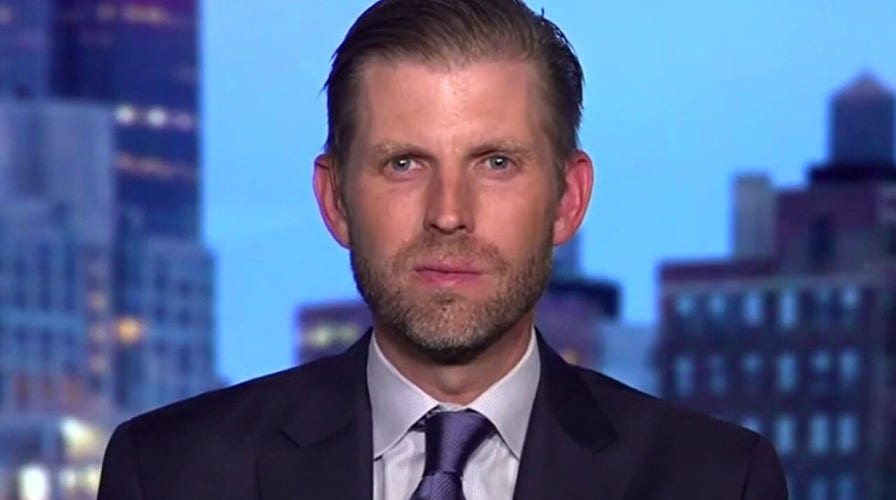 Eric Trump slams weaponizing government institutions to go after political enemies