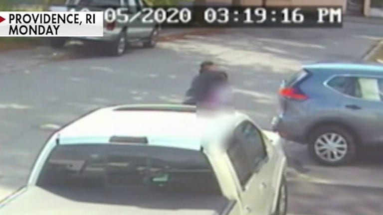Rhode Island girl, 9, snatched getting off school bus, terrifying video shows Rhode Island girl, 9, snatched getting off school bus, terrifying video shows