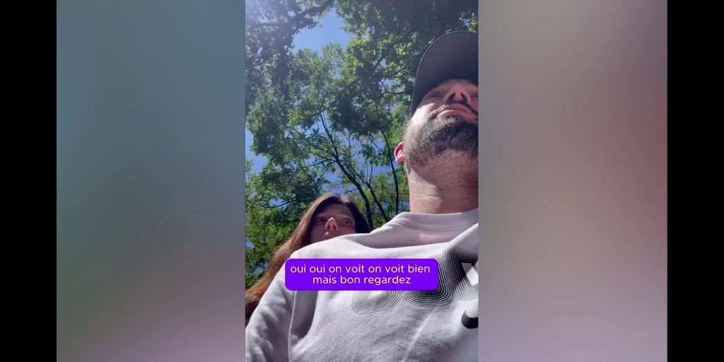 French model Sophie Vouzelaud and her husband confront man who drove hundreds of miles after romance scam