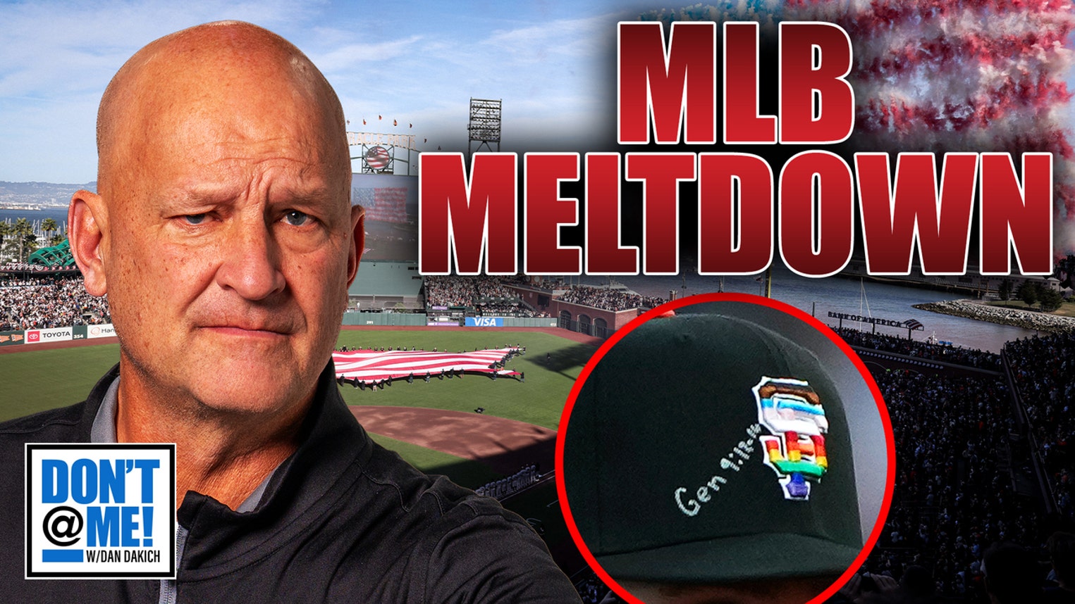 Buster Posey & The San Francisco Giants ENRAGE The Woke Media Over Pride Hats Stance | Don't @ Me w/ Dan Dakich