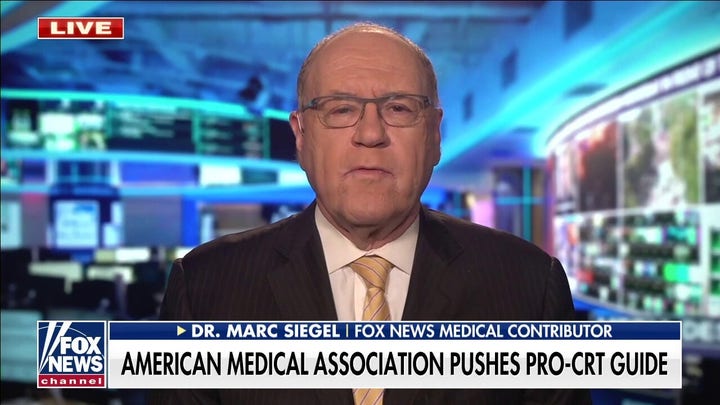 Dr. Siegel slams American Medical Association for pushing critical race theory guide