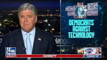 Hannity calls out Democrats' 'coordinated' messaging on AI: Makes me suspicious