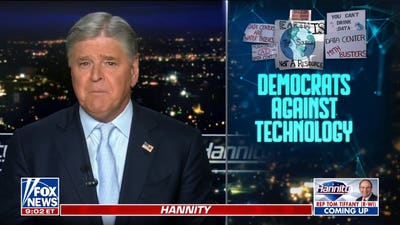 Hannity calls out Democrats' 'coordinated' messaging on AI: Makes me suspicious