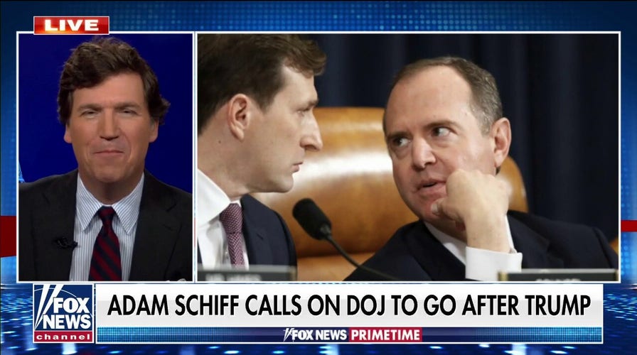 Tucker hammers Schiff for being a 'totally sinister person'