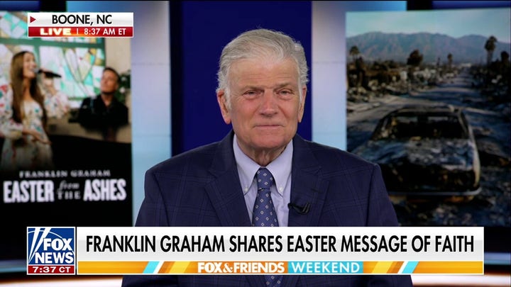 Rev. Franklin Graham shares Easter message of hope to North Carolina and California disaster victims