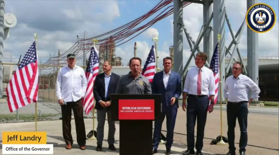 Republican governors urge President Biden to 'unleash American energy'