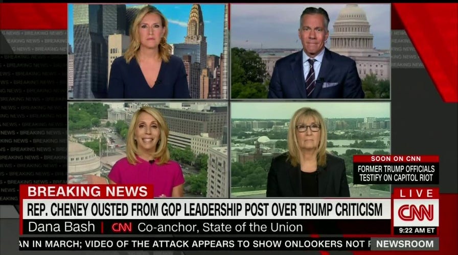 CNN panel worries about collapse of 'democratic principles' after Cheney ouster