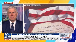 Justice Gorsuch reveals details of children’s book on America’s founding