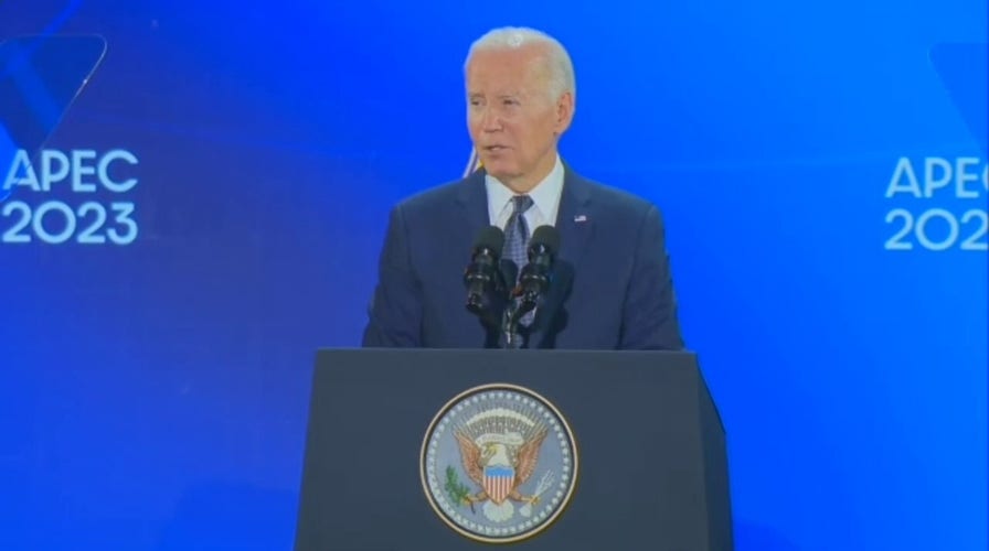 President Biden says Gov Newsom 'could have the job I'm looking for'