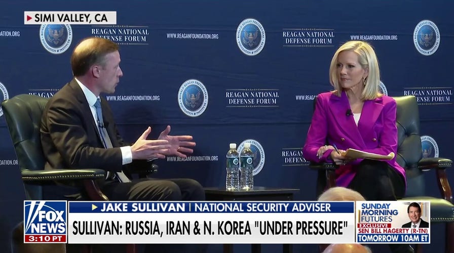 NSA Jake Sullivan says Russia, China, North Korea and Iran are all 'under pressure'