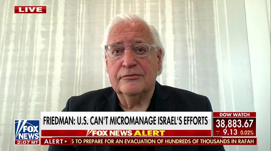 Netanyahu has no choice but to continue the war: David Friedman