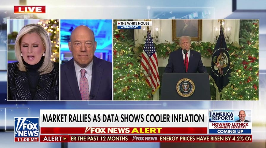 Trump touts economic wins as market data shows cooler inflation