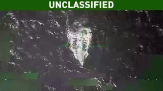 Trump releases video of drone strike on 'drug-carrying' sub