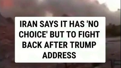 Iran says it has 'NO CHOICE' but to FIGHT BACK after Trump address