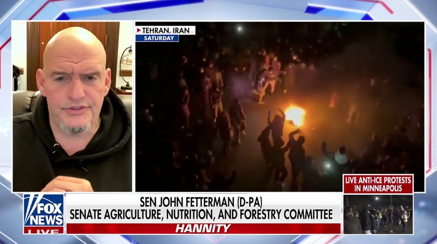 This regime is ‘summarily executing young people,’ Sen. Fetterman says