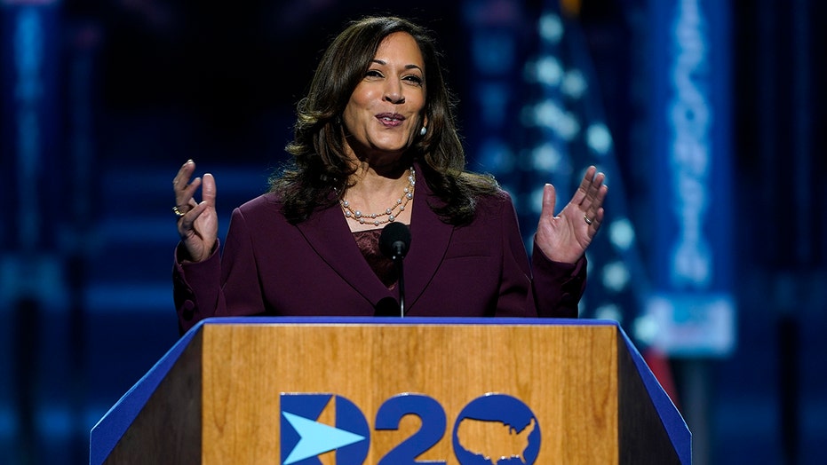 Kamala Harris accepts historic VP nomination, says 'there is no ...