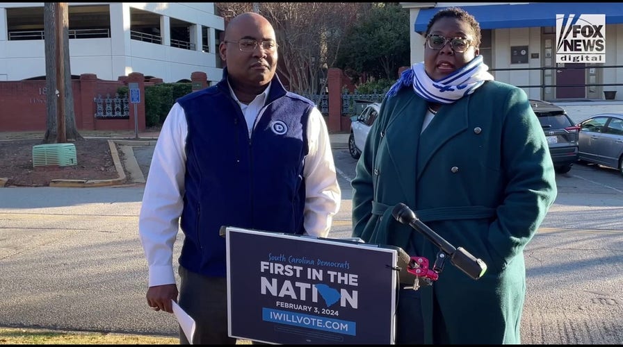 South Carolina Democratic Party chair Christale Spain says ‘it was disappointing’ that Dean Phillips and Marianne Williamson didn’t show up ahead of the presidential primary