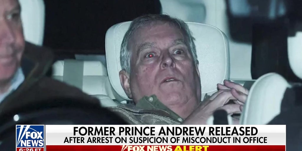 Former Prince Andrew released after arrest on misconduct suspicion