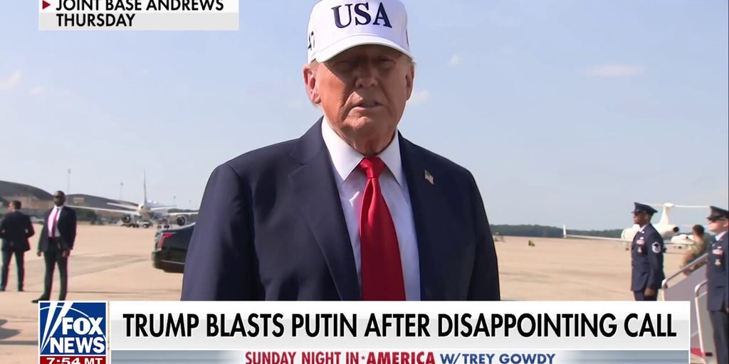 Trump says he has not made any progress with Putin 'at all'