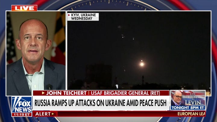 Russia launches massive drone strike on Ukraine