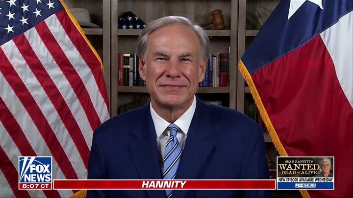 Texas is doing what it's allowed to 'by the law,' says Gov. Greg Abbott