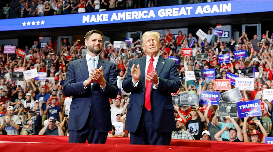 WATCH LIVE: Former President Trump and Sen. JD Vance rally supporters in Georgia