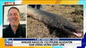 Angler hauls in 153-pound alligator gar using ultra-light line