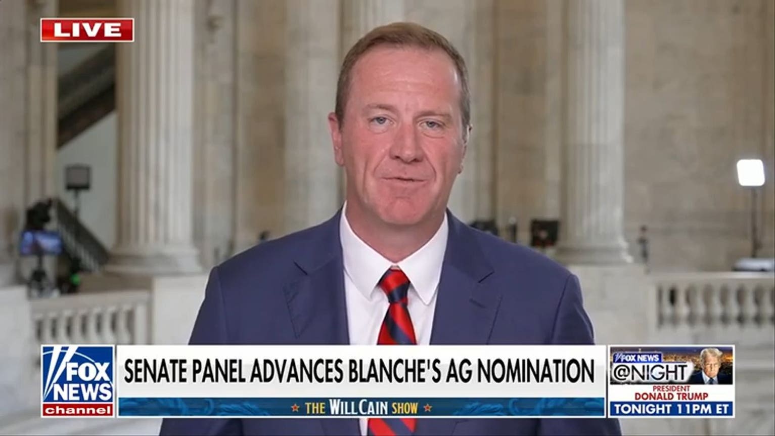 Sen Schmitt jokes about billing Dems a therapy bill after Blanche hearing