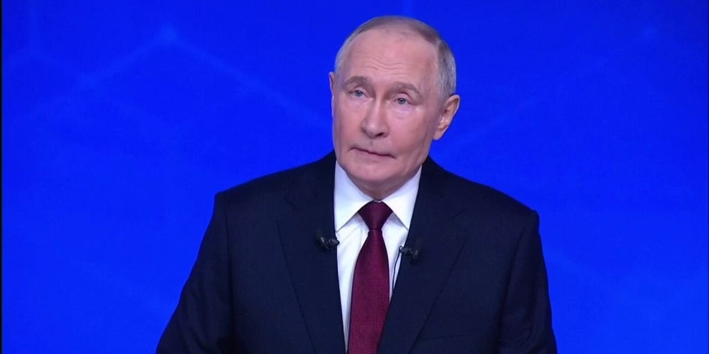 Putin begins annual televised news conference