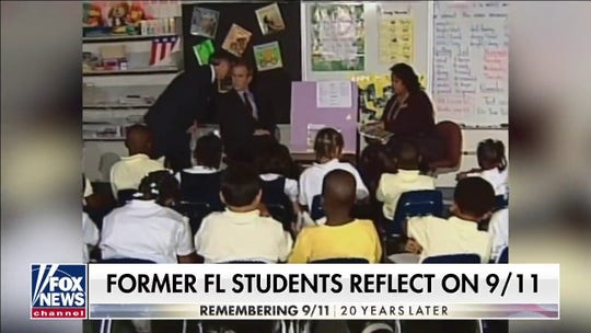 Florida students in classroom with President Bush reflect on 9/11 20 years later